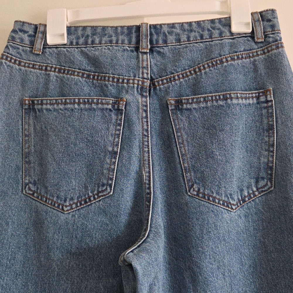 Future Collective Blue Embellished SIZE 10 Women’s Jeans - Picture 4 of 5